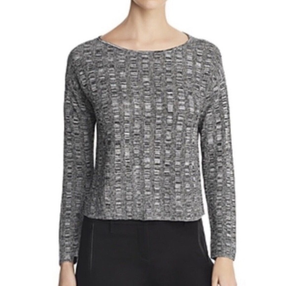 Eileen Fisher Women's Silk Linen Blend Boxy Textured Sweater Top Size Small - Picture 1 of 6